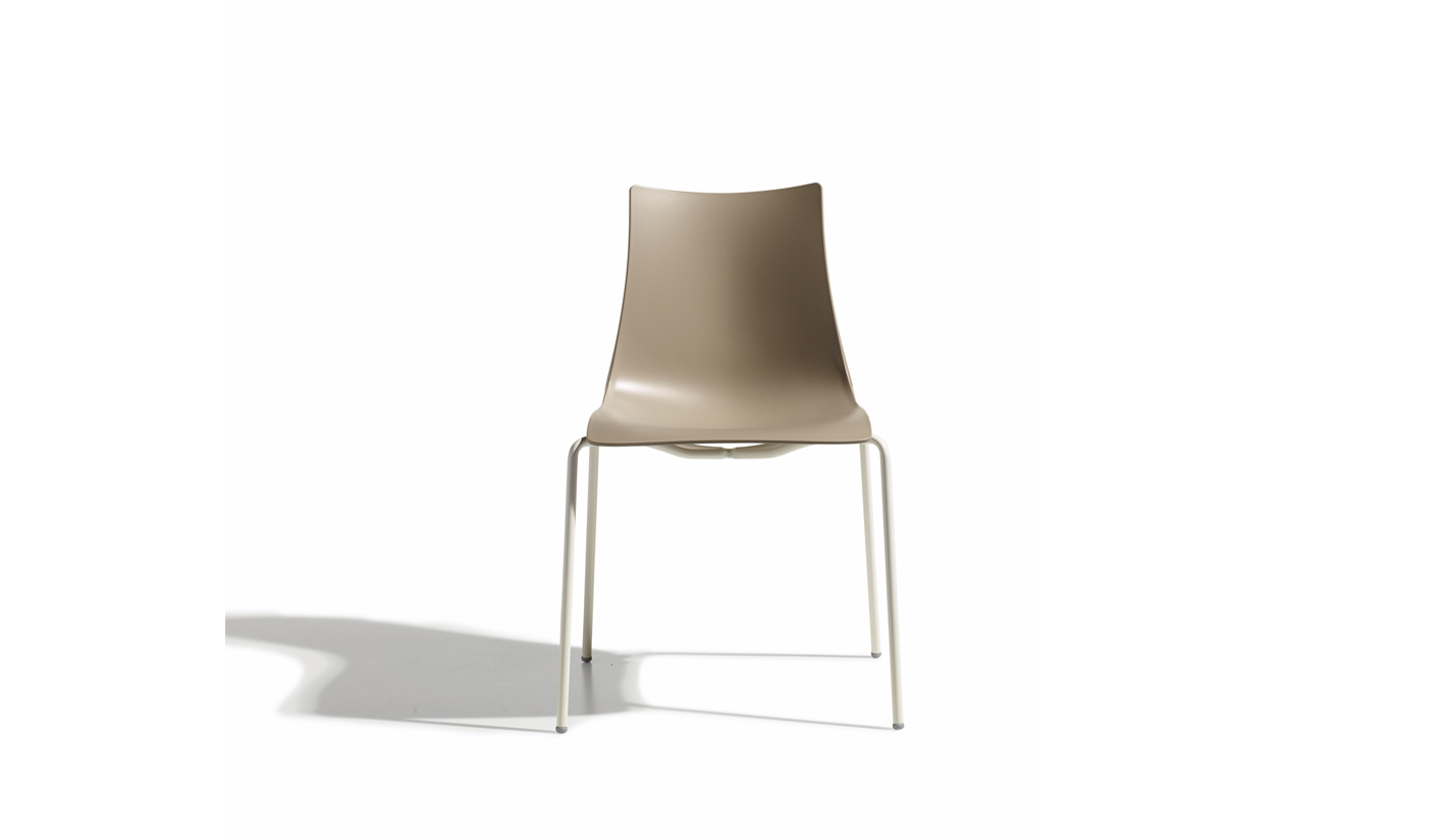 Silla tecnopolimero "Cebra" para EXTERIOR