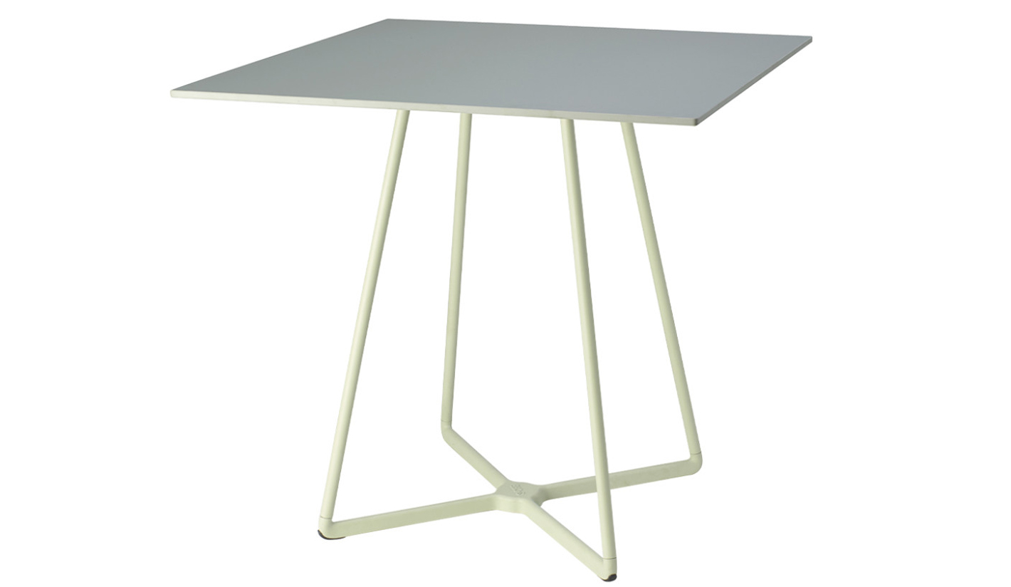 Base de aluminio de 4 soportes para hostelería
