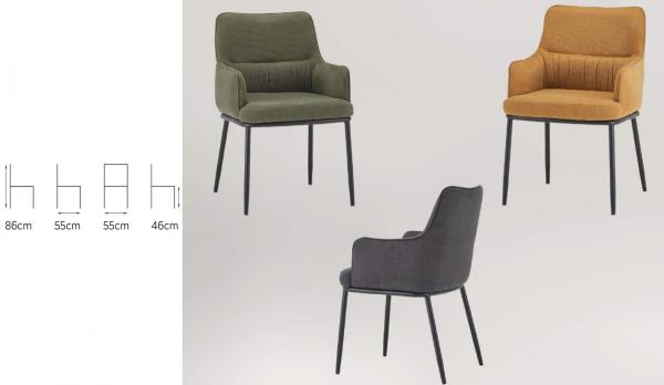 Sillón con tejido ANTIMANCHAS
