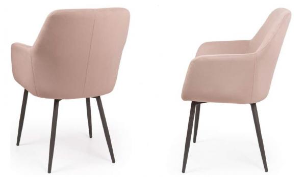Sillón tapizado para restaurantes y bares con tela waterproof