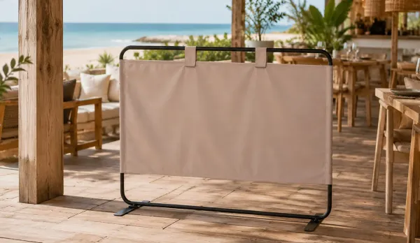 Separador con tela de exterior personalizable
