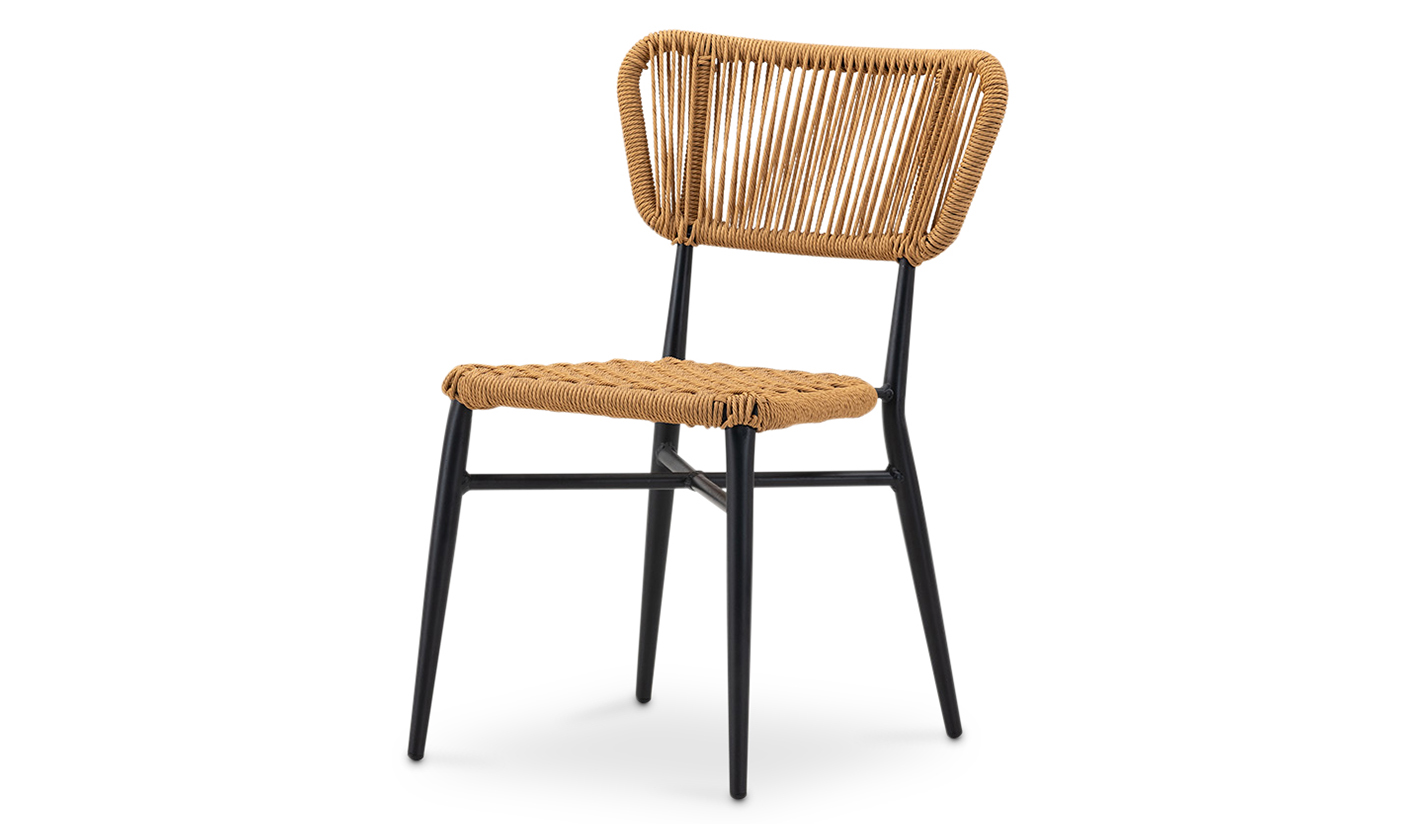 Silla de cuerda color natural