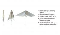 Parasol para hosteleria de 4x4