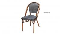 Silla con estructura de aluminio y textilene