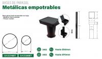 Parasol reforzado para hosteleria de 4x4