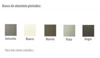 Base central plegable aluminio "Apilt"