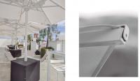 Parasol reforzado para hosteleria de 3x4