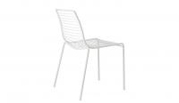 Silla de acero de gran calidad para exterior